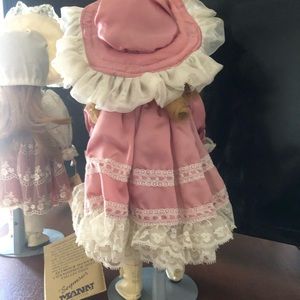 Collectible doll beautiful face, made by Mann.